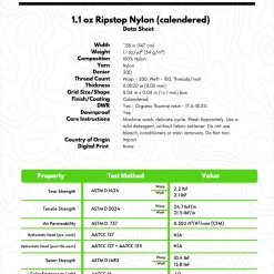 Ripstop By The Roll 1.1 Oz Ripstop Nylon - Full Roll