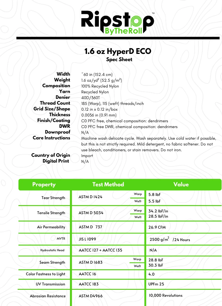 Best deal 🎁 Ripstop By The Roll 1.6 Oz HyperD™ ECO - Full Roll ✨ 10 Ripstop By The Roll 1.6 Oz HyperD™ ECO - Full Roll