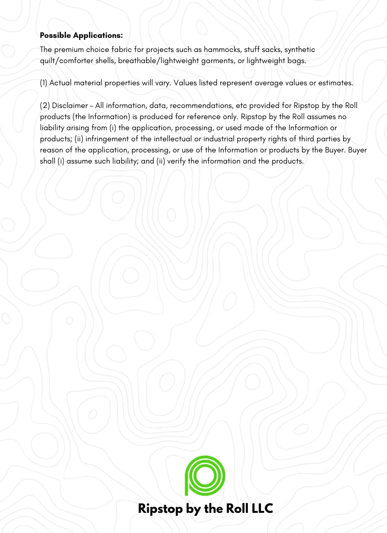 Best deal 🎁 Ripstop By The Roll 1.6 Oz HyperD™ ECO - Full Roll ✨ 11 Ripstop By The Roll 1.6 Oz HyperD™ ECO - Full Roll