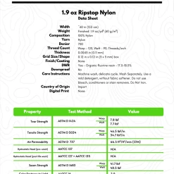 Ripstop By The Roll Hammocks 1.9 Oz Ripstop Nylon