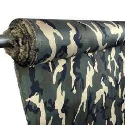 Ripstop By The Roll 1.1 Oz Poly Ripstop - Woodland Camo Hammocks