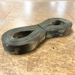 HKOutdoors 1" Polyester Webbing 1500 Lb - Frogskin Camo Narrow Goods