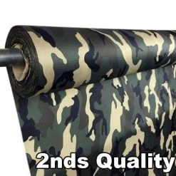 Ripstop By The Roll 2nds Quality - 1.1 Oz Silpoly - Woodland Camo Tarps/Shelters