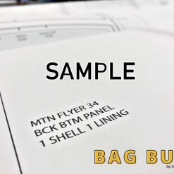 Ripstop By The Roll Bag Buff Cycle Psycho Hip Pack Template/Pattern Bundle