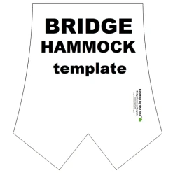 Ripstop By The Roll Bridge Hammock Template Hammocks