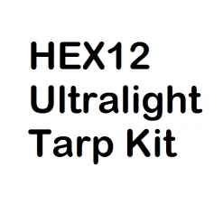 Ripstop By The Roll Tarps/Shelters Hex12 Ultralight Tarp Kit