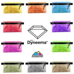 OutdoorINK Accessories Omnicolor Solids - Zipper Pouch Kit With Dyneema® Composite Fabric