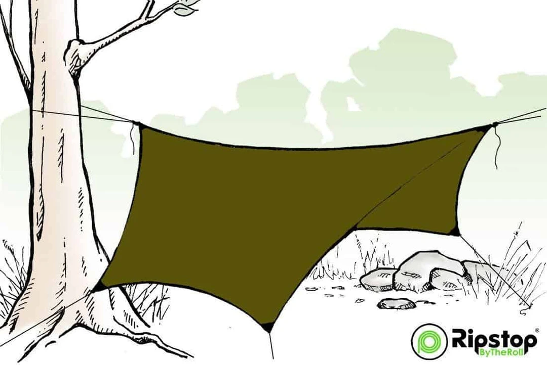 Cheapest 🛒 Ripstop By The Roll Pre-Cut HEX12 Tarp Kit ✨ 6 Ripstop By The Roll Pre-Cut HEX12 Tarp Kit