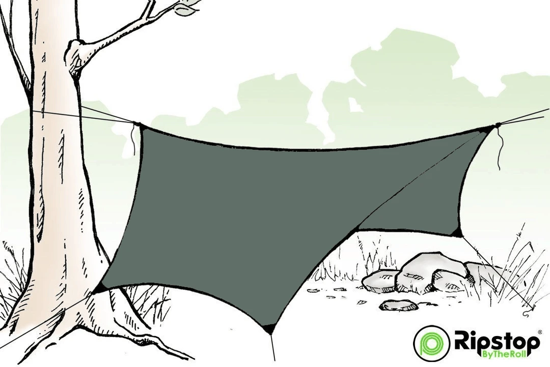 Cheapest 🛒 Ripstop By The Roll Pre-Cut HEX12 Tarp Kit ✨ 10 Ripstop By The Roll Pre-Cut HEX12 Tarp Kit