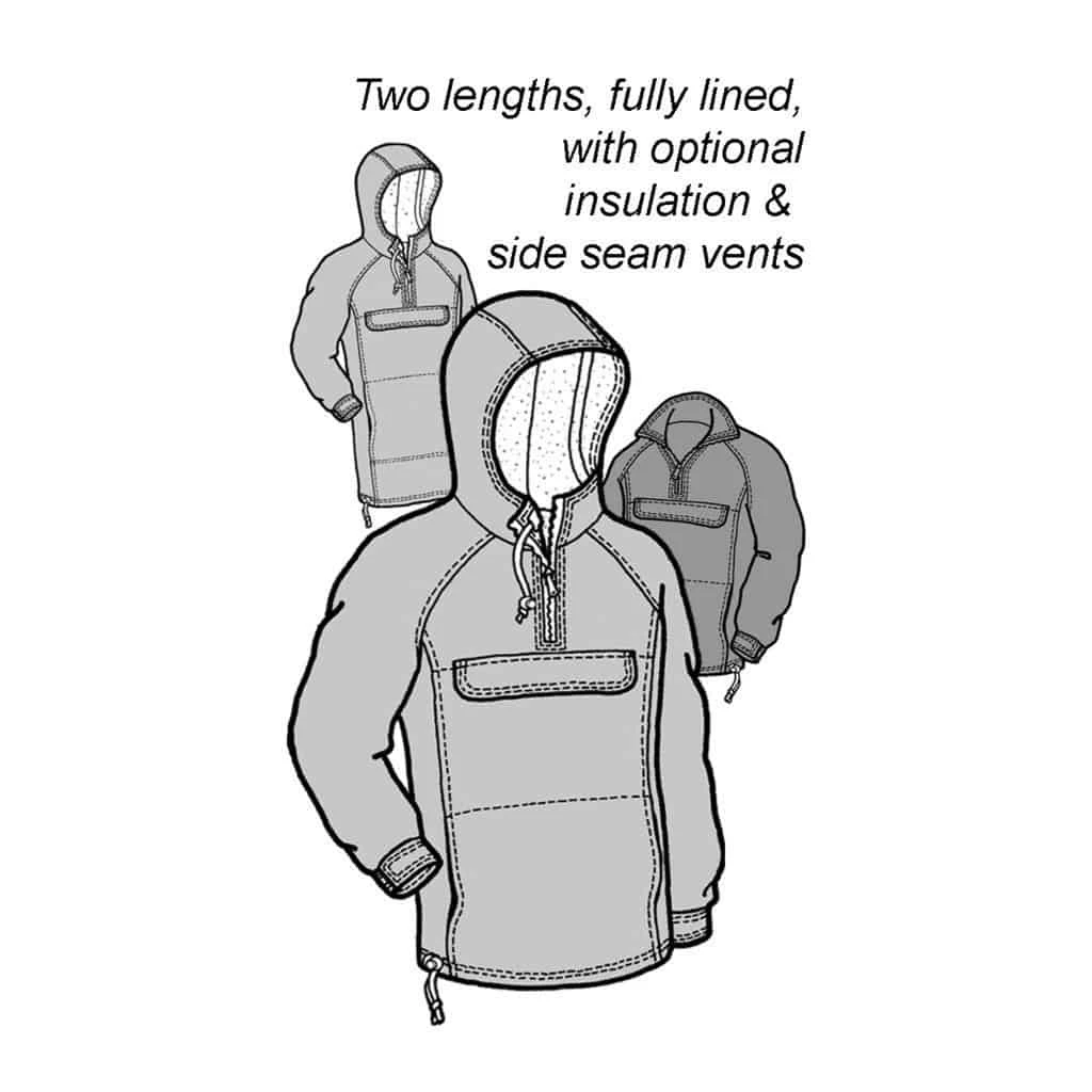 Best Sale 💯 Ripstop By The Roll Adult Fairbanks Pullover Pattern Clothing ⭐ 3 Ripstop By The Roll Adult Fairbanks Pullover Pattern Clothing