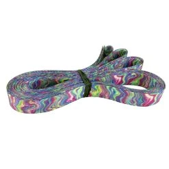 HKOutdoors 1" Polyester Webbing 1500 Lb - Crazy Waves Narrow Goods